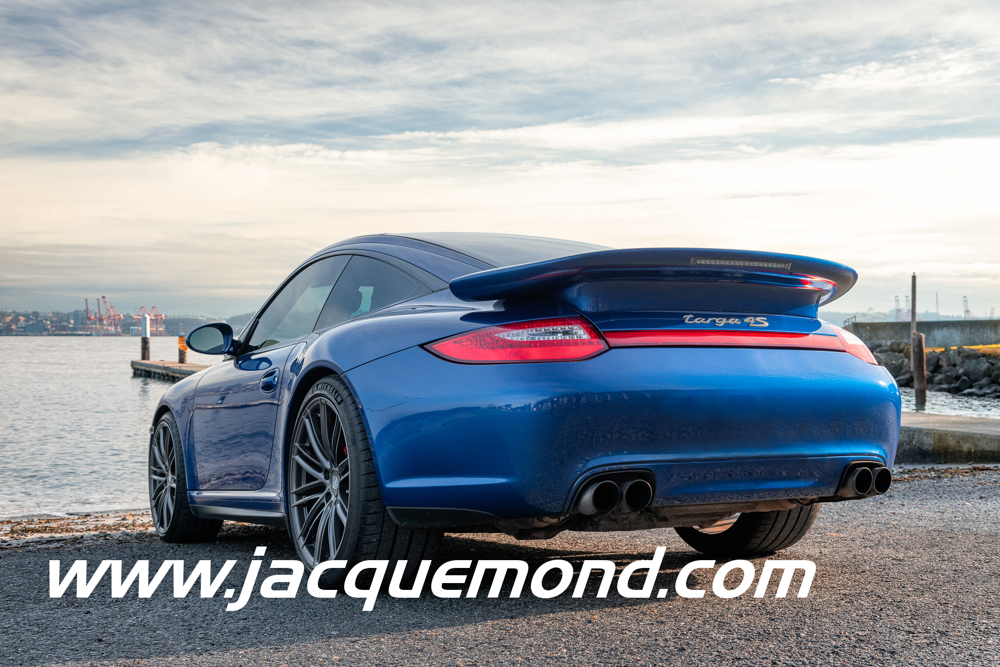 Darus rear wing for Porsche 997 by Jacquemond