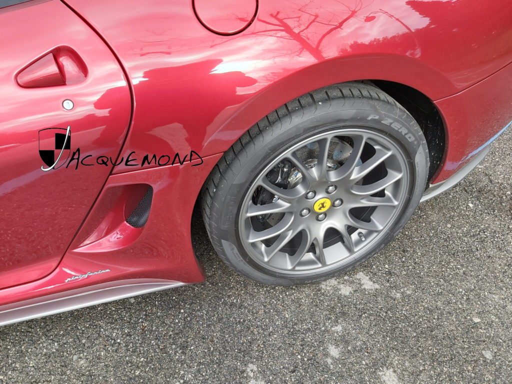 Ferrari 599 GTO style side skirts by Jacquemond