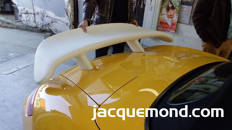 Rear wing for Porsche 987 Boxster by Jacquemond