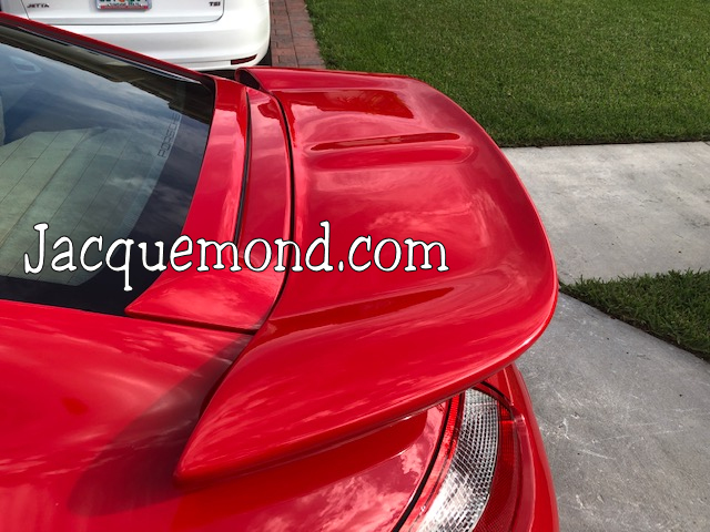 Darus rear wing for Porsche 997 Jacquemond