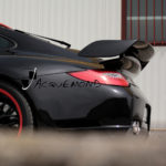 GT2 Style rear wing spoiler for Porsche 997 Turbo by Jacquemond
