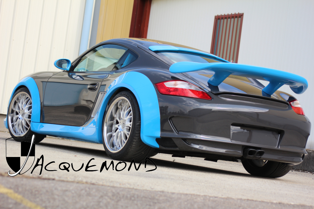 Racing Toy wide body set for Porsche 987 Cayman by Jacquemond