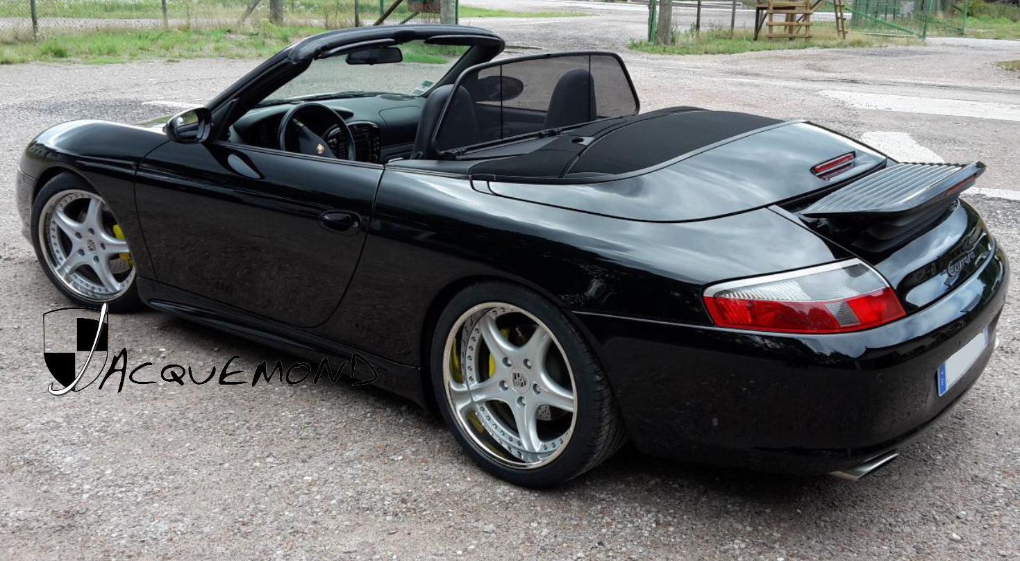 3 piece rims for Porsche 996 by Jacquemond
