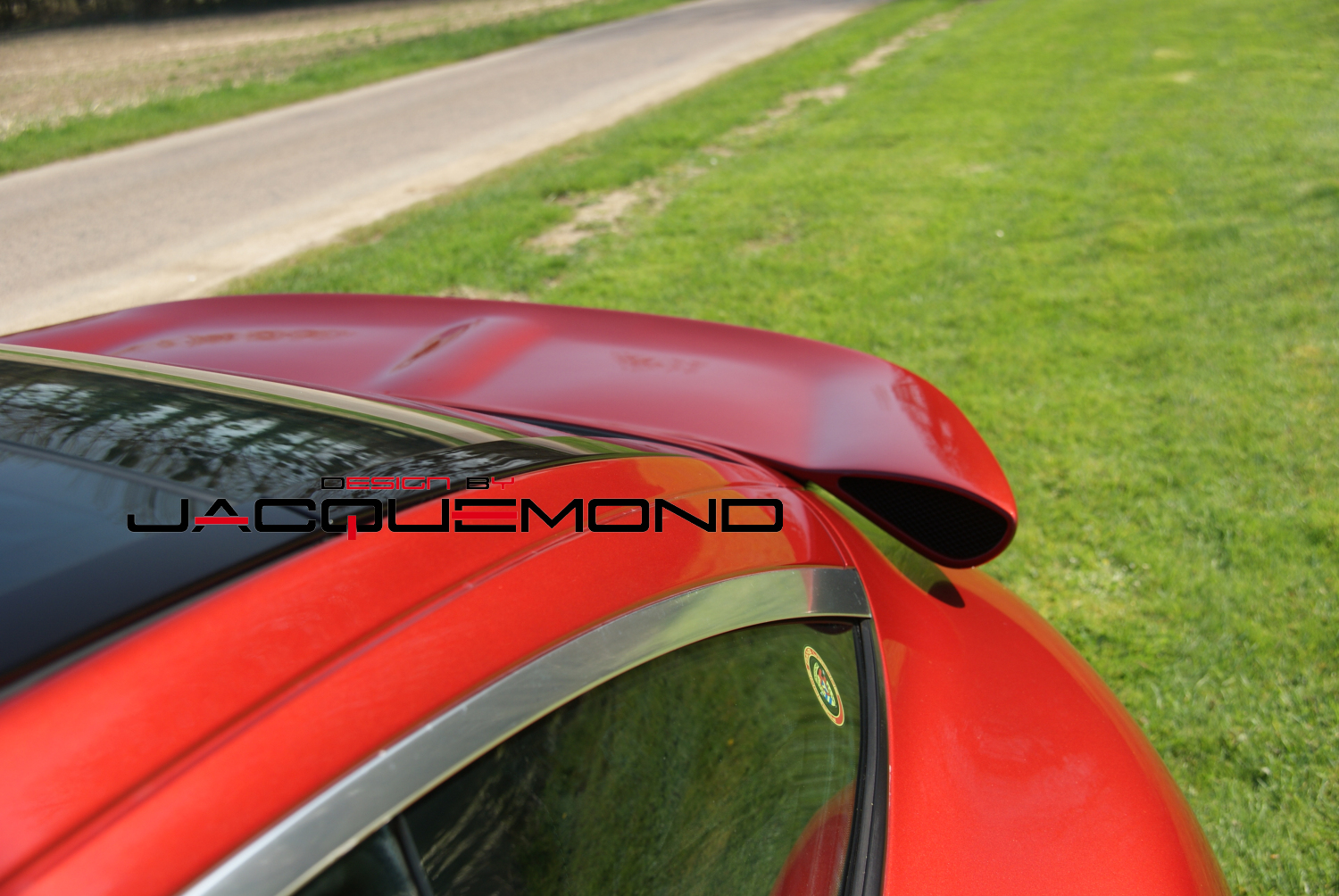 Darus rear wing for Porsche 997 by Jacquemond.