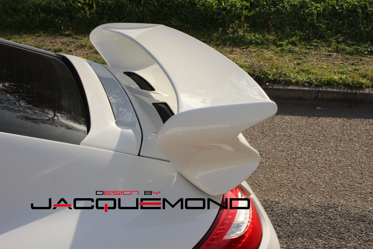 997 GT3 Evocation rear wing hood for Porsche 997 by Jacquemond