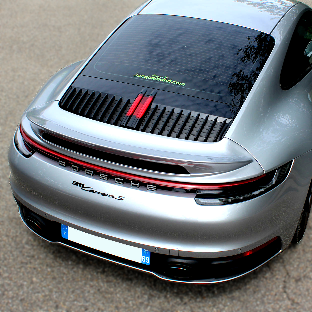 DuckTail rear wing spoiler for Porsche 992 by Jacquemond