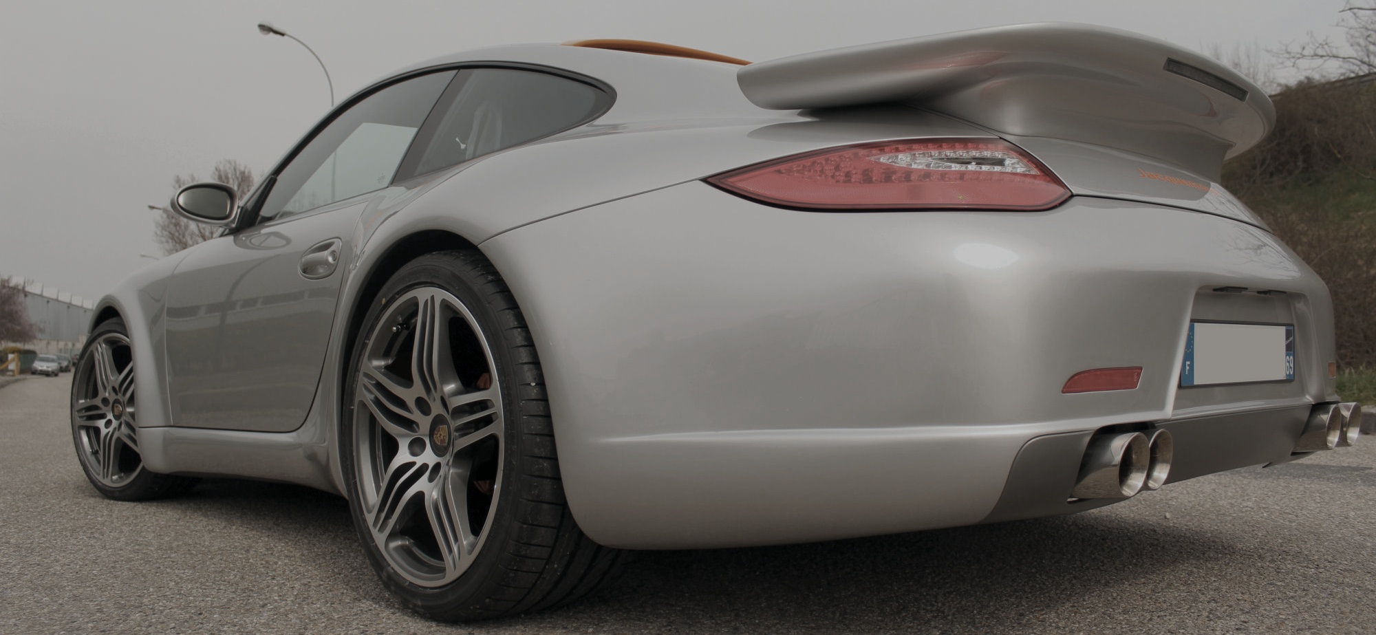 Darus rear wing spoiler for Porsche 997 by Jacquemond.com