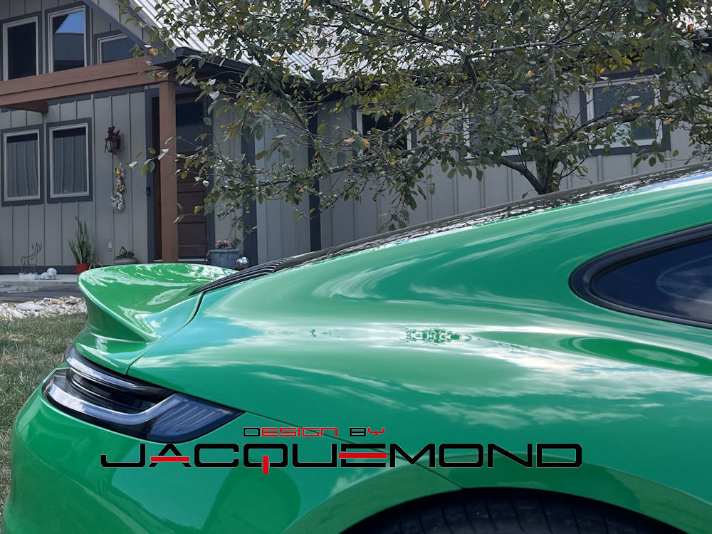 DuckTail rear wing spoiler for Porsche 992 by Jacquemond.com