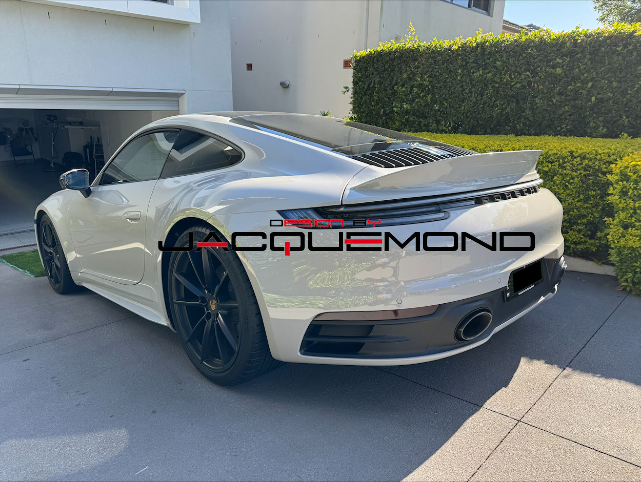 DuckTail rear wing spoiler for Porsche 992 by Jacquemond.com