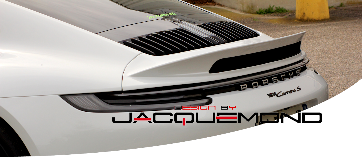 DuckTail rear wing spoiler for Porsche 992 by Jacquemond.com