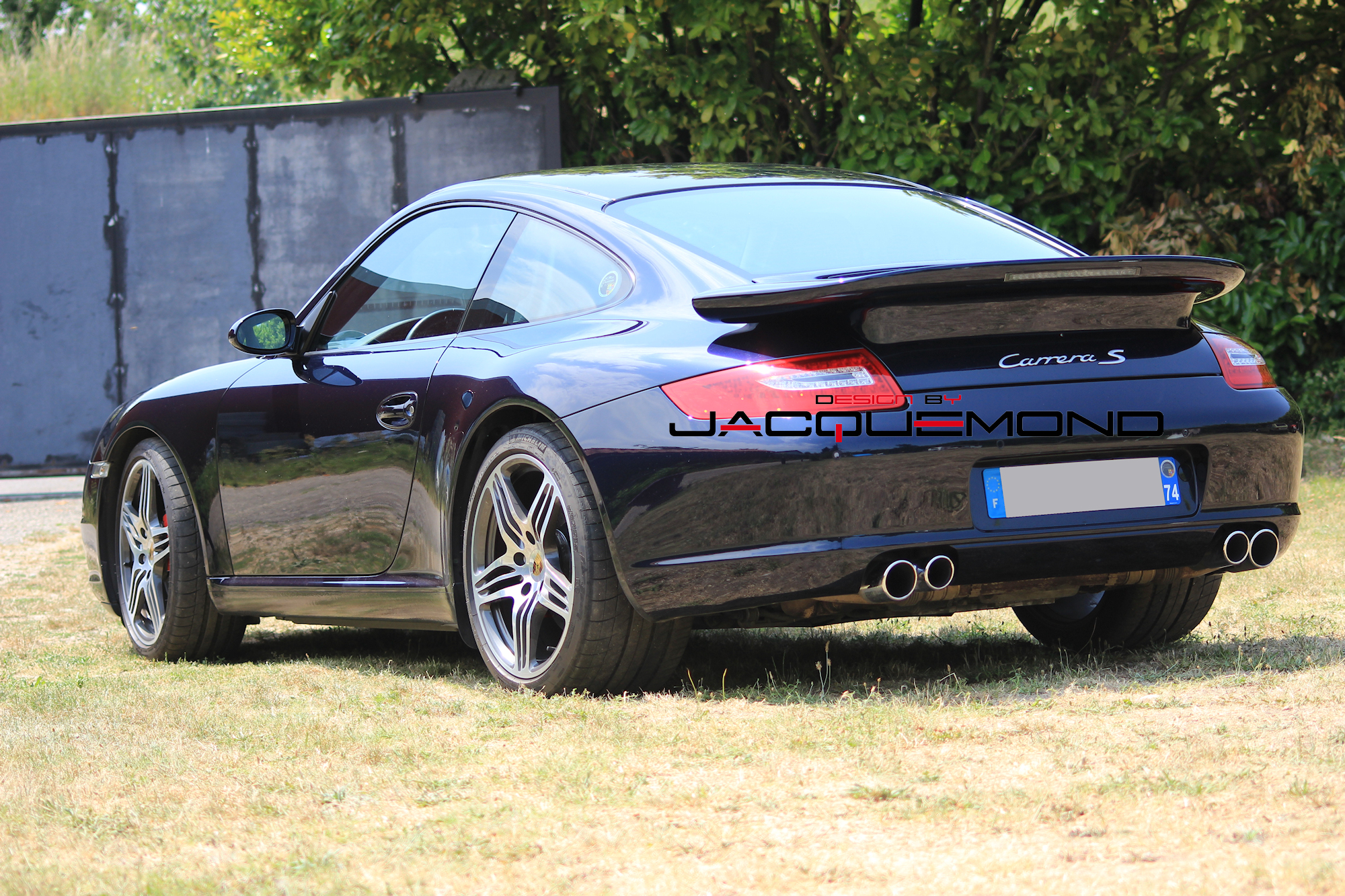 Darus rear wing spoiler for Porsche 997 by Jacquemond.com