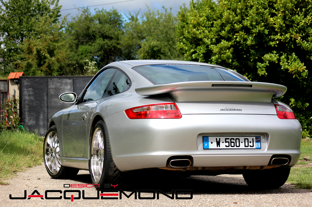 Jacquemond ' Darus rear wing spoiler for Porsche 997
