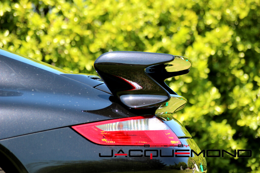 GT3 rear wing hood for Porsche 997 ( MK1 or MK2 ) by Jacquemond