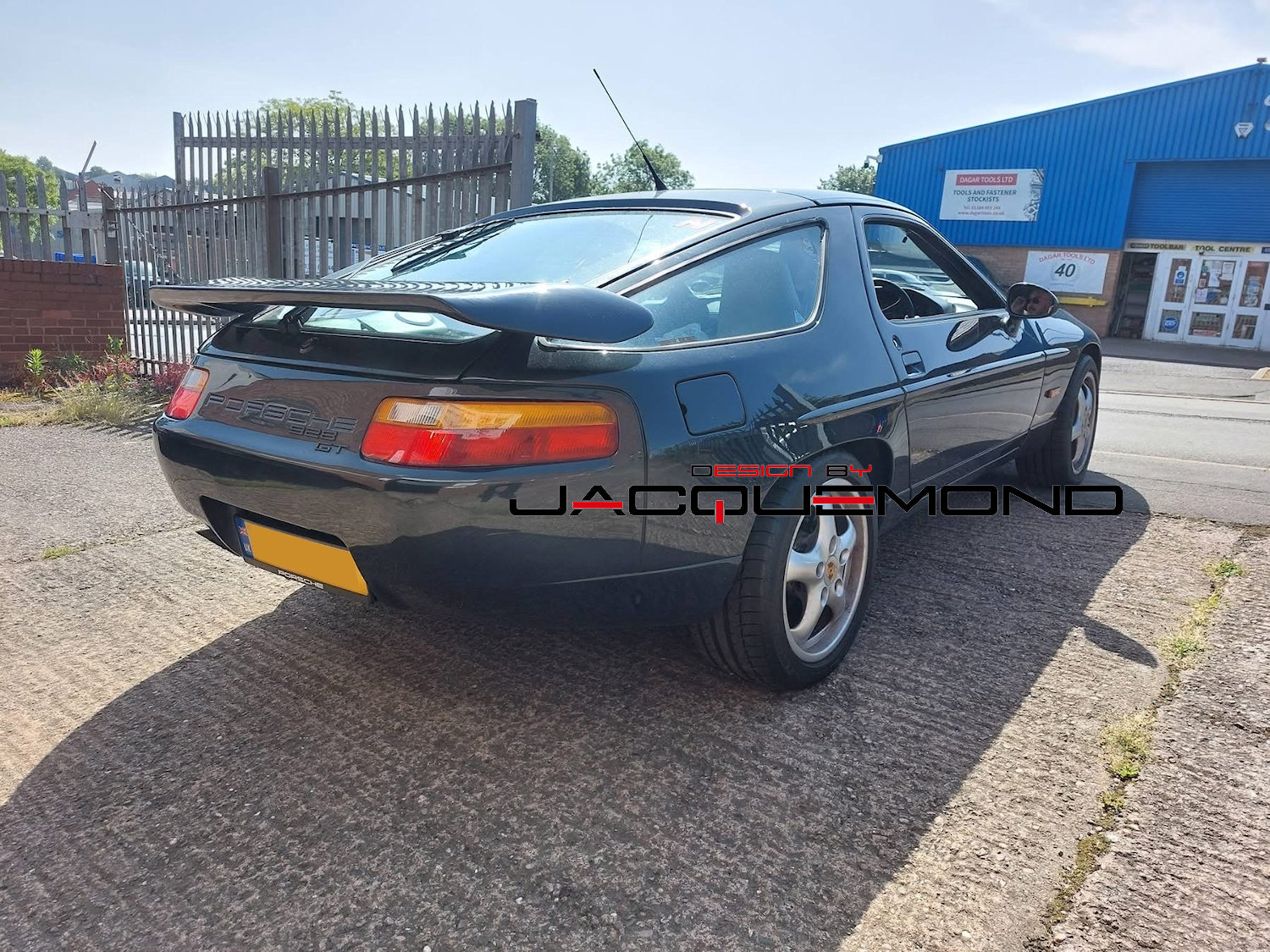 MedAero rear wing spoiler for Porsche 928 by Jacquemond.com