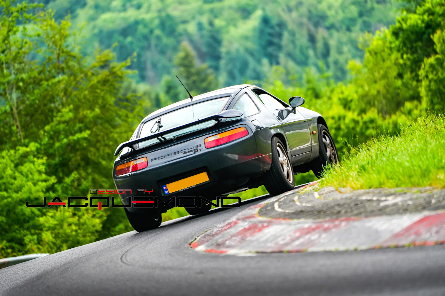 MedAero rear wing spoiler for Porsche 928 by Jacquemond.com
